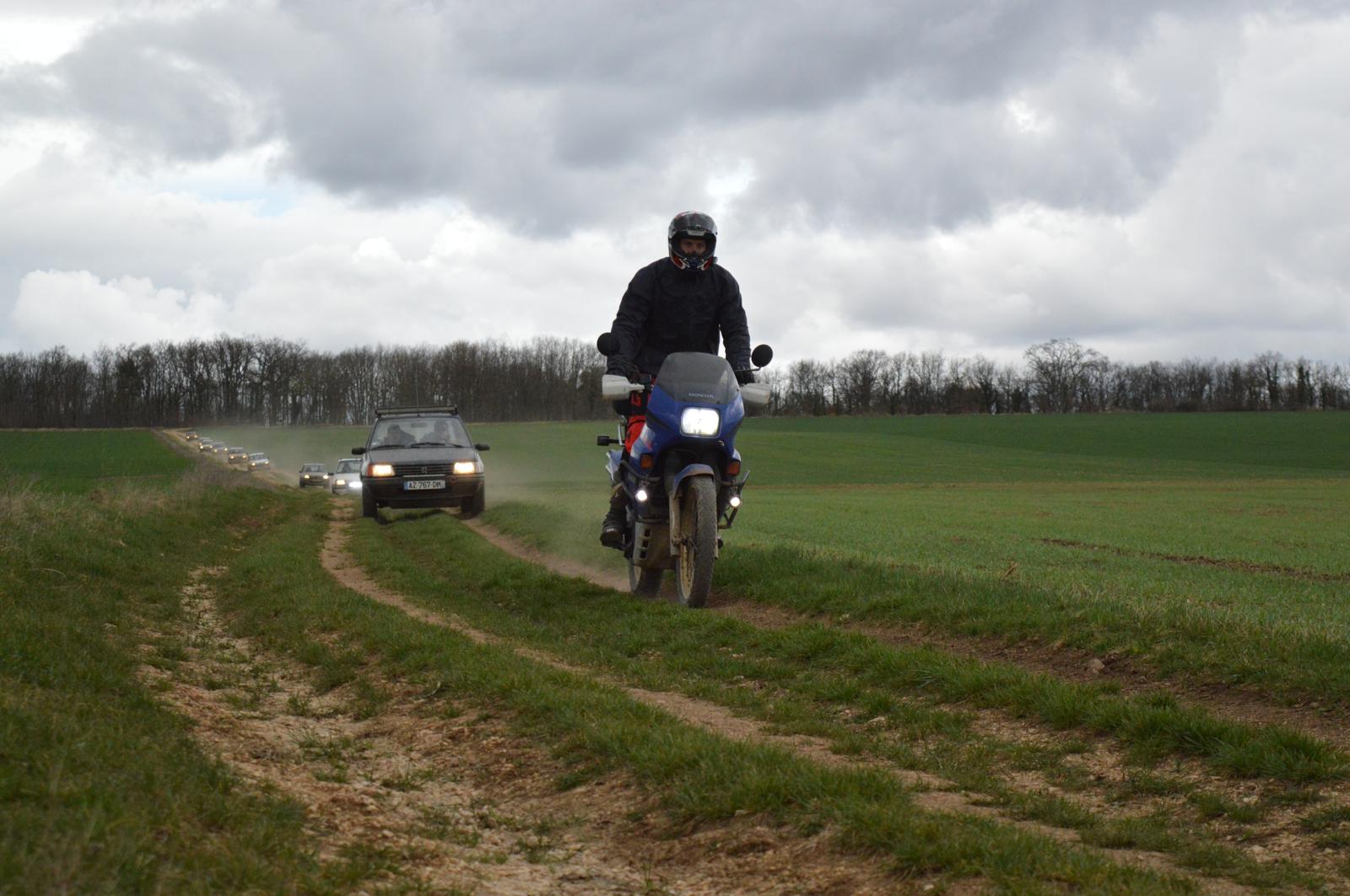 roulage test défilé